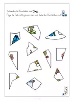 Vorschau - Arbeitsblätter - J, Puzzle, Anlaut, Anfangsunterricht, Buchstabe J - Seite 3