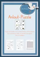 Vorschau - Arbeitsblätter - N, Puzzle, Anlaut, Anfangsunterricht, Buchstabe N - Deckblatt