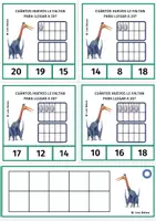 Vista previa - Unidades / Secuencias / Situaciones de Aprendizaje - Cuántos faltan ? Restas 0-20 DINOSAURIOS - página 1