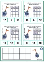 Vista previa - Unidades / Secuencias / Situaciones de Aprendizaje - Cuántos faltan ? Restas 0-20 DINOSAURIOS - página 2