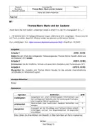 Vorschau - Test - Thomas Mann: "Mario und der Zauberer" (Kursarbeit) - Seite 2