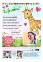 Vista previa - Hojas de trabajo - Meine Stärken - Giraffen Edition Deutsch / Alemán Schreiben DAZ - página 3