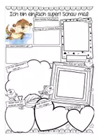 Vista previa - Hojas de trabajo - Meine Stärken - Otter Edition (Otterklasse) Deutsch / Alemán Arbeitsblätter DAZ - página 1