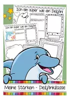 Vista previa - Hojas de trabajo - Meine Stärken - Delfin Edition Deutsch / Alemán Schreiben DAZ - Portada