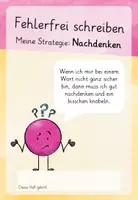 Vorschau - Unterrichtsreihen - Fehlerfrei schreiben- Rechtschreibstrategie "Nachdenken" - Seite 1