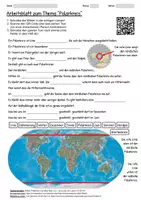 Vorschau - Arbeitsblätter - Lernposter + Arbeitsblatt "Polarkreis" + Onlineübung & MP3 + Mindmap + Infografik - Seite 1