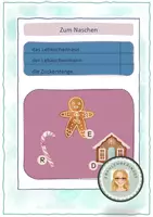 Vorschau - Arbeitsblätter - DaZ Lesespur-Winter - Deckblatt