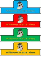Vorschau - Mal- und Bastelvorlagen - Willkommensgeschenk Einschulung/ Schuljahresbeginn - Seite 1