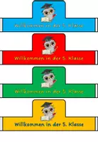 Vorschau - Mal- und Bastelvorlagen - Willkommensgeschenk Einschulung/ Schuljahresbeginn - Seite 2