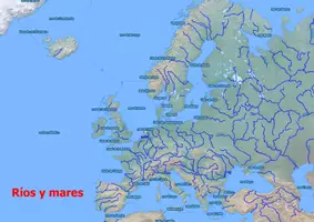 Vista previa - Unidades / Secuencias / Situaciones de Aprendizaje - Ríos y mares en Europa. Mapa de Europa. - Portada
