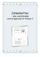 Vorschau - Unterrichtsreihen - Zahlenketten - eine substanzielle Lernumgebung für Klasse 2 Mathe - Seite 1