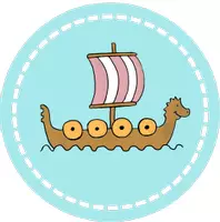 Vorschau - Präsentationen/Tafelbilder - Materialpaket: 6x Wikinger Clipart mit Animation - PNG + GIF - handgezeichnet - auch kommerziell - Seite 3