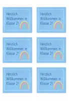 Vorschau - Mal- und Bastelvorlagen - Willkommenskärtchen - Start ins neue Schuljahr! - Seite 3