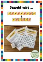 Vorschau - Spiele - Einmaleinsspiel / Spiel Vielfache und Teiler Käsekästchen - Deckblatt