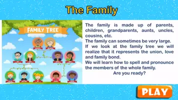 Vista previa - Juegos / Gamificación - Game: Family Members (Wheel with 19 questions) - página 1