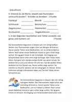 Vorschau - Arbeitsblätter - sprachliche Konzentrationsaufgaben - Seite 1