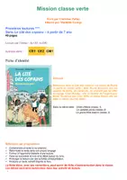 Aperçu - Préparation de séance / Séance complète - La cité des copains - Mission classe verte - Page 1