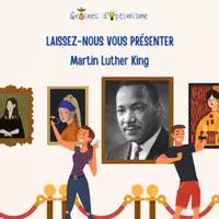 Aperçu - Apprentissages en autonomie - J'apprends avec Graines d'Optimisme - Martin Luther King - Page de couverture