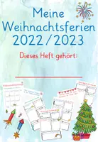 Vorschau - Arbeitsblätter - nach den Weihnachtsferien 3 - Deckblatt