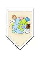 Vorschau - Anderer Materialtyp - Wimpelkette - Englisch (gelb, lila, orange) - Seite 2
