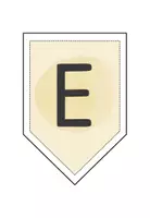 Vorschau - Anderer Materialtyp - Wimpelkette - Englisch (gelb, lila, orange) - Seite 3