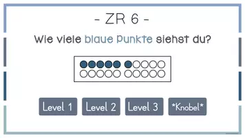 Vorschau - Spiele - (quasi-)simultane Mengenerfassung - ZR 6 - interaktive pdf - Seite 1
