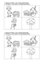 Vorschau - Arbeitsblätter - Bildergeschichten Herbst - Seite 1