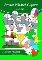 Vorschau - selbst erstellte Cliparts/Grafiken - Growth Mindset Clipart Set 1 - Deckblatt