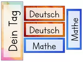 Vorschau - Anderer Materialtyp - bunte Tagestransparenz-Schilder - Seite 1