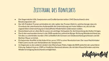 Vorschau - Stundenentwürfe - Unterrichtsmaterial: Ost-West-Konflikt im Unterricht - Stundenentwürfe - Seite 1