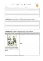 Vorschau - Arbeitsblätter - Arbeitsblatt: Versailler Vertrag (mit Lösung) - Deckblatt