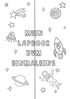 Vorschau - Arbeitsblätter - Lapbook Einmaleins, Einmaleins Lapbook „Weltraum“ - Seite 1