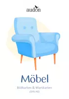 Vorschau - Fördermaterial/Inklusion - DaZ Wortschatz Wohnen - Wortschatz Möbel DaZ - Wohnen DaZ - Bildkarten & Wortkarten - DIN A4 - Bild- Wortkarten - Tafelmaterial - Zuordnungskarten - Deckblatt