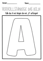 Vorschau - Arbeitsblätter - Weitermalbilder für den Schulstart 🎒 Kunst für Zwischendurch - Seite 2