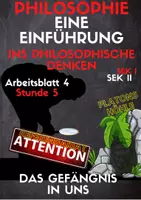 Vorschau - Stundenentwürfe - Einführung in das philosophische Denken (AB 4 - Stunde 5) - Deckblatt