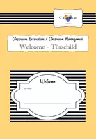 Vorschau - Bildkarten - 🇬🇧🇺🇸 "Welcome"-Klassenzimmertürschild 🇬🇧🇺🇸 - Deckblatt
