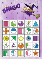 Vorschau - Stationenlernen - Brüche: "Bingo - Bruchteile erkennen" - Seite 1