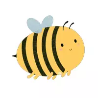 Vorschau - Poster - Bienenklasse: Tagestransparenz und Maskottchengrafik - Seite 1