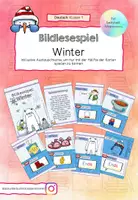 Vorschau - Spiele - Bildlesespiel - Winter - Deckblatt