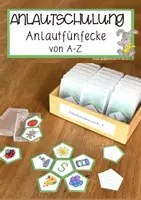Vorschau - Stundenentwürfe - Anlautschulung - Lege das passende Fünfeck an. - Deckblatt