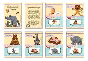 Vorschau - Spiele - Bildlesespiel - Tiere - Seite 3