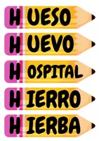 Vista previa - Unidades / Secuencias / Situaciones de Aprendizaje - Palabras con h - Portada