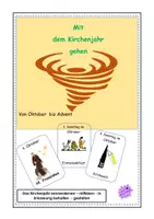 Vorschau - Stundenentwürfe - Materialpaket Kirchenjahr - Deckblatt
