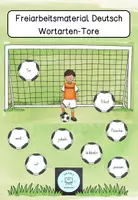 Vorschau - Spiele - Freiarbeitsmaterial Fußball Wortarten-Tore - Deckblatt