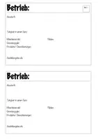 Vorschau - Arbeitsblätter - Praktikumsbericht - Seite 3