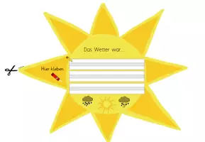Vorschau - Mal- und Bastelvorlagen - Sommerferienheft - So waren meine Sommerferien - Seite 3
