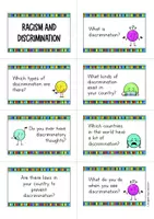 Vista previa - Refuerzo / NEE / Materiales de apoyo - Racism and Discrimination Speaking Cards; Tarjetas de conversación (Inglés) - página 3