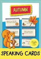 Vorschau - Fördermaterial/Inklusion - Autumn Speaking Cards; 39 Gesprächskarten (Englisch) - Deckblatt