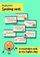 Vorschau - Fördermaterial/Inklusion - Autumn Speaking Cards; 39 Gesprächskarten (Englisch) - Seite 1