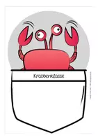 Vorschau - Anderer Materialtyp - Krabbenklasse Namensschild Schulanfang Klassentier Krabbe - Seite 2